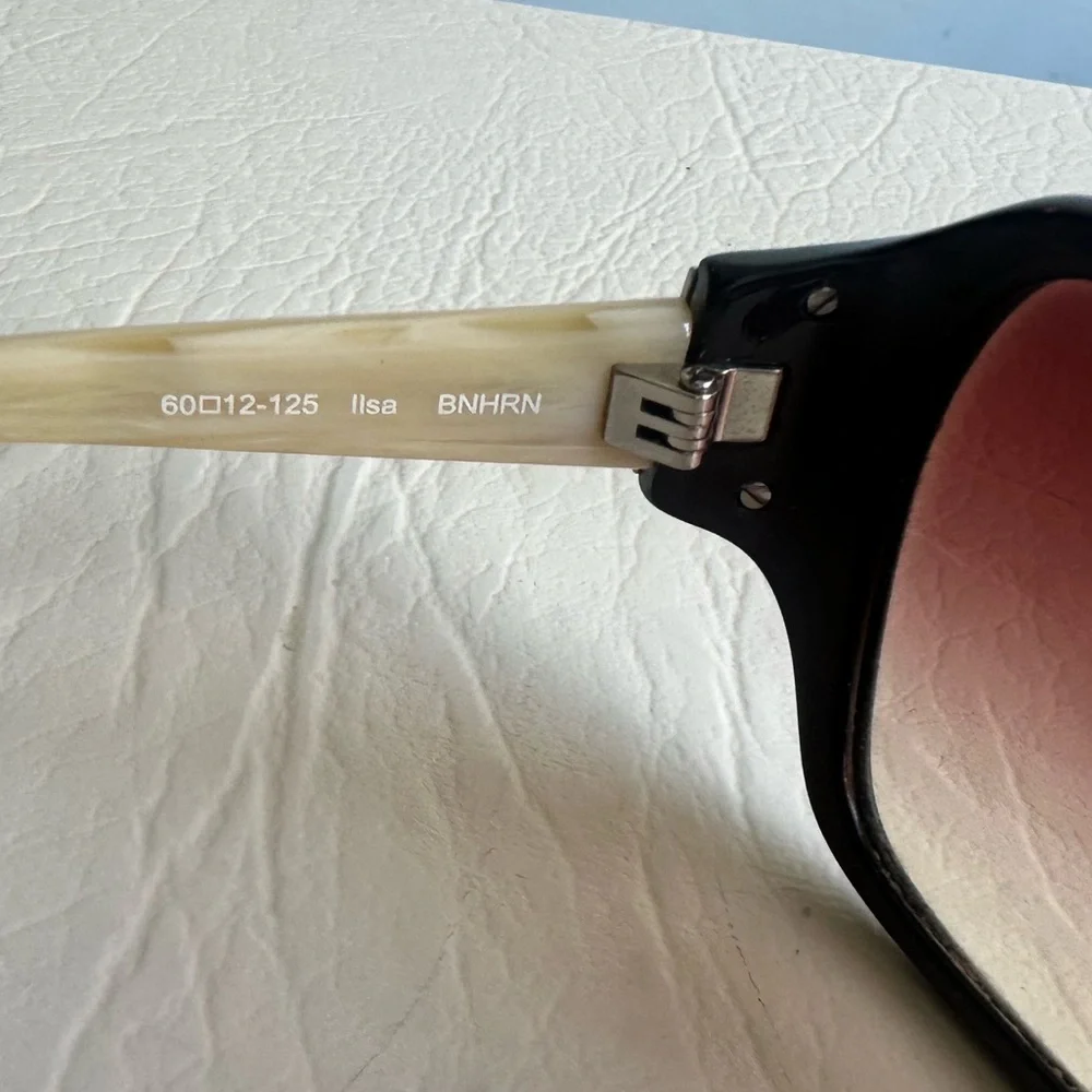 Oliver Peoples twenty years ILSA oversized sunglasses